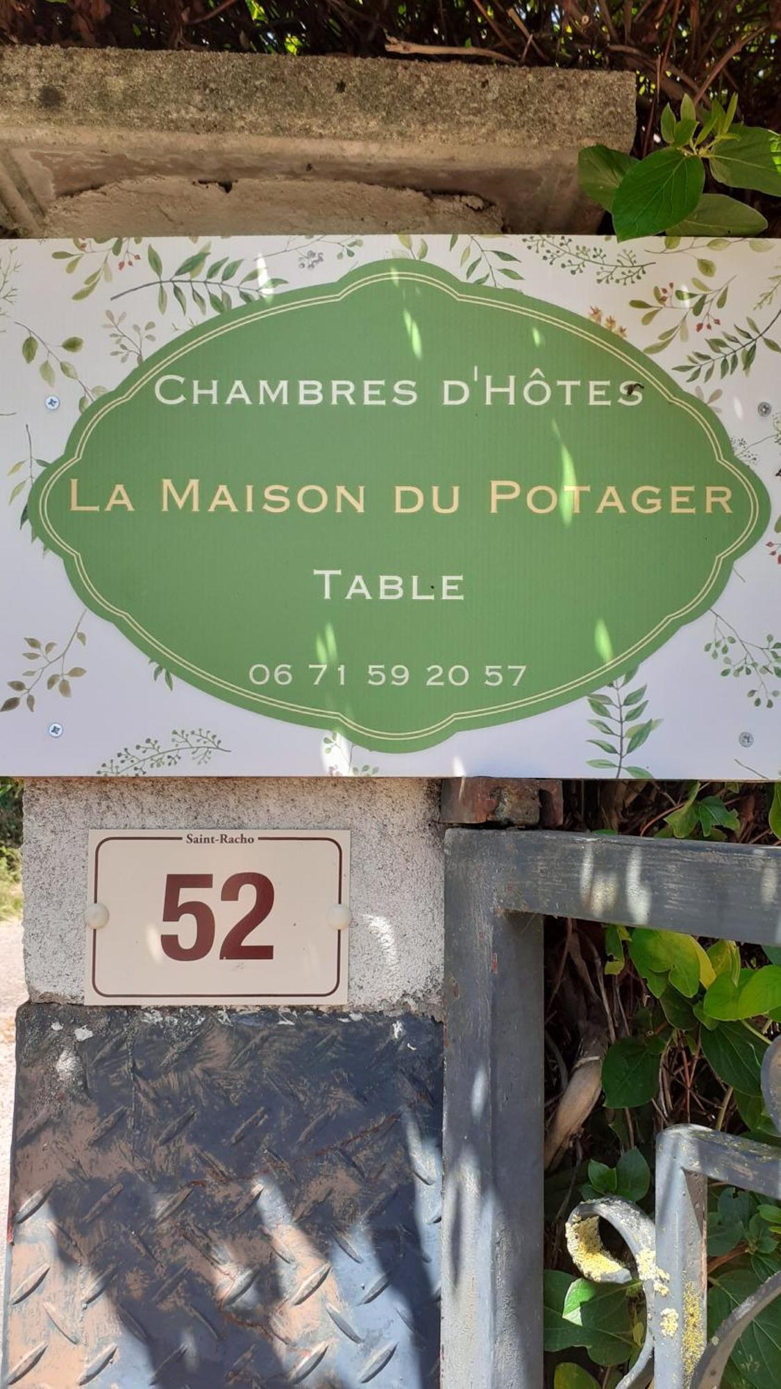 La Maison Du Potager Saint-Racho Exterior foto